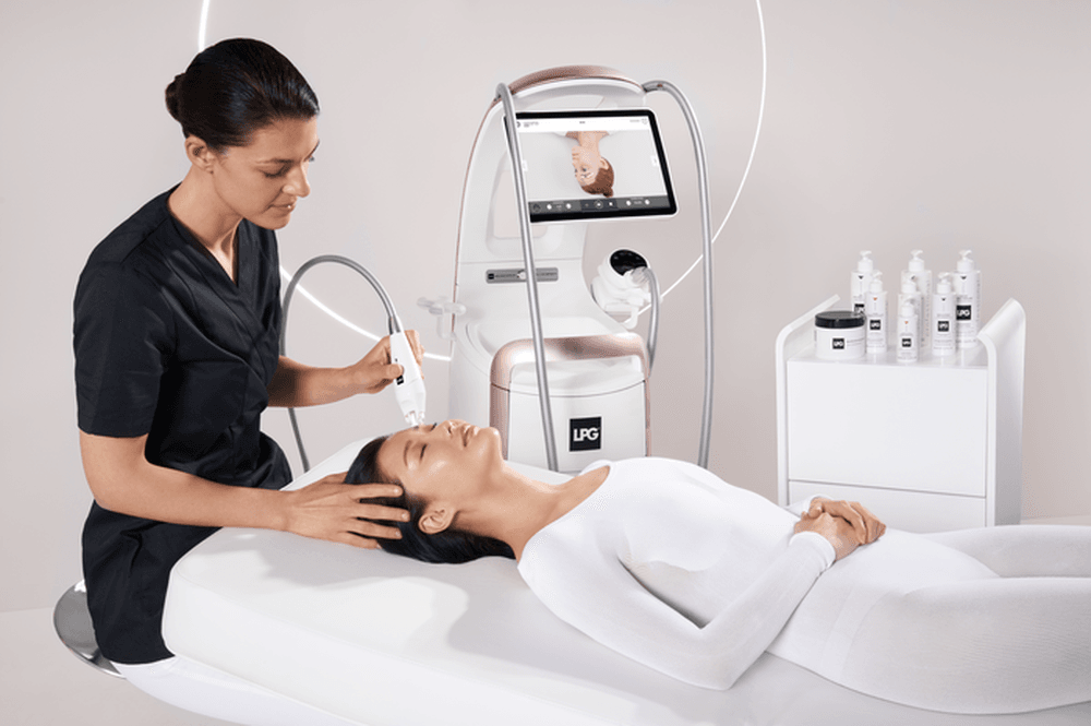 Zabieg endermologii LPG Endermolift na twarz w Estelium